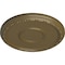Ekena Millwork Medea Ceiling Medallion (Fits Canopies up to 5 1/2"), 16 1/2"OD x 1 1/2"P, Mississippi Mud CM16MDMMF - alternate 4
